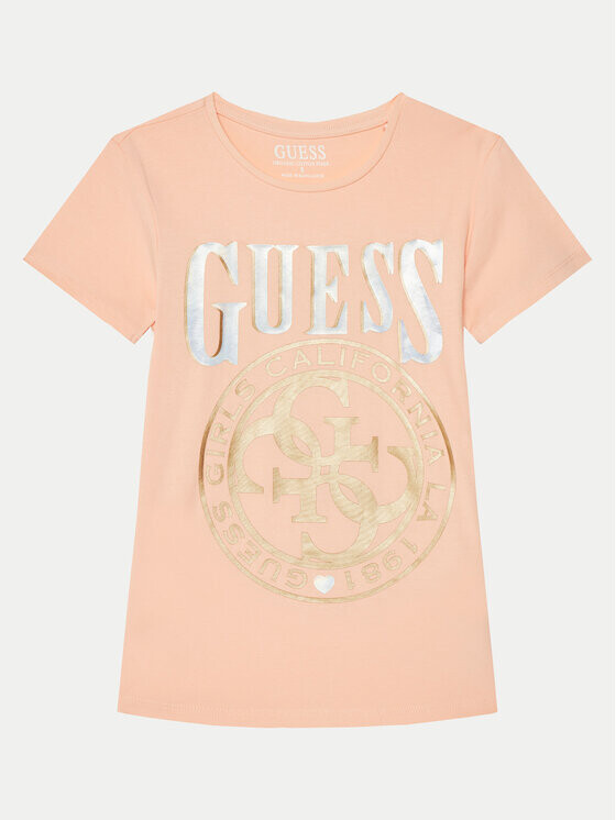 

Футболка стандартного кроя Guess, оранжевый