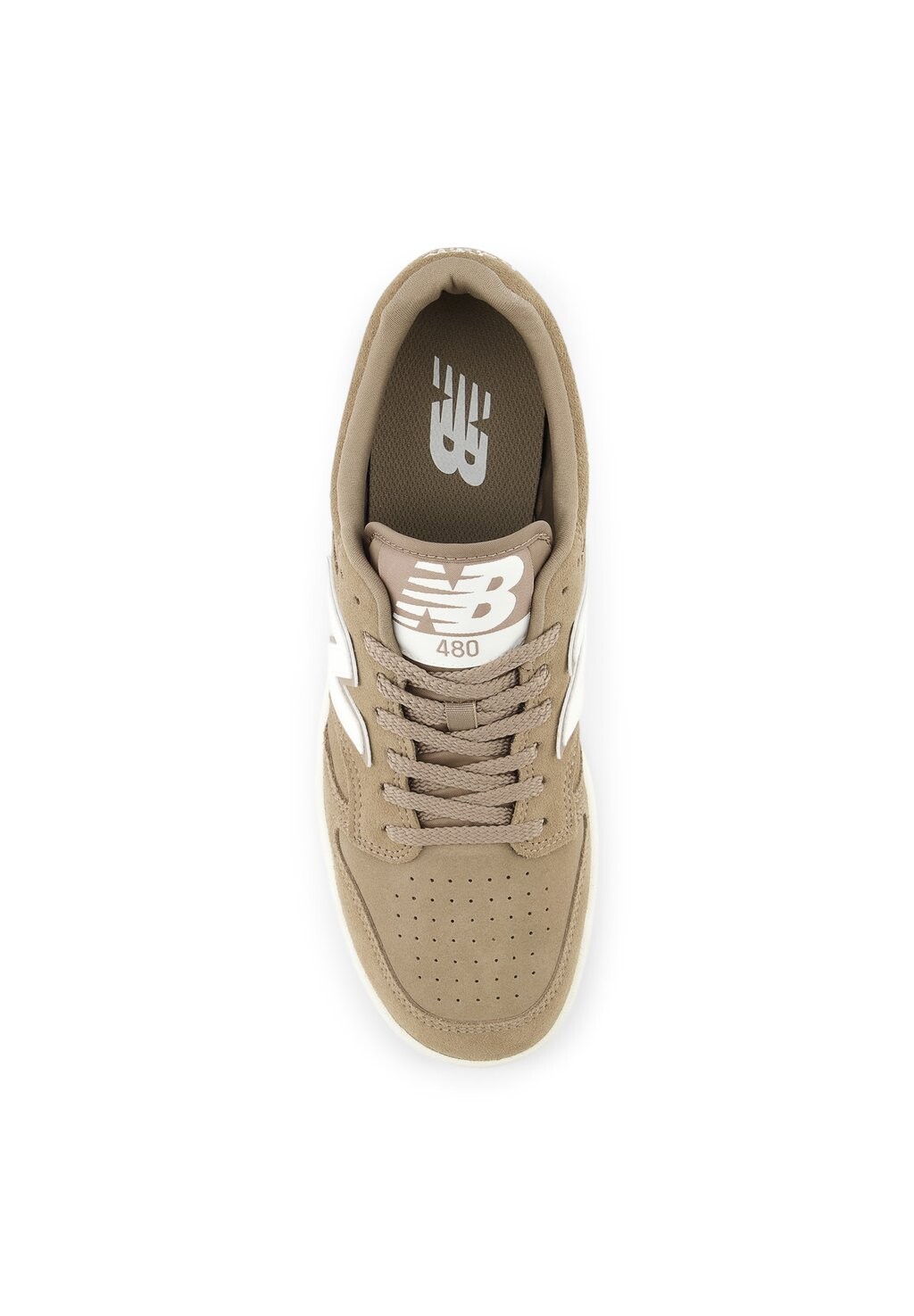 

Кроссовки на шнуровке BB480LDT New Balance, коричневый