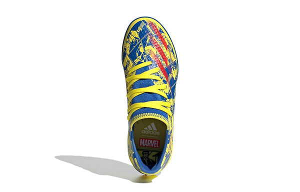 Кроссовки x ghpsted.3 tf 'blue yellow red' Adidas, синий — фото 4