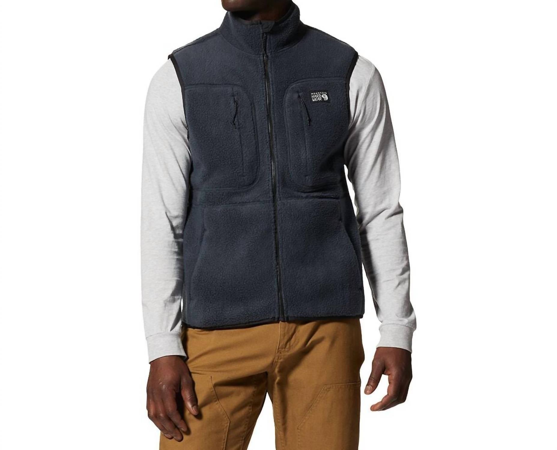 

Жилет флисовый Hi Camp в цвете Dark Storm Mountain Hardwear