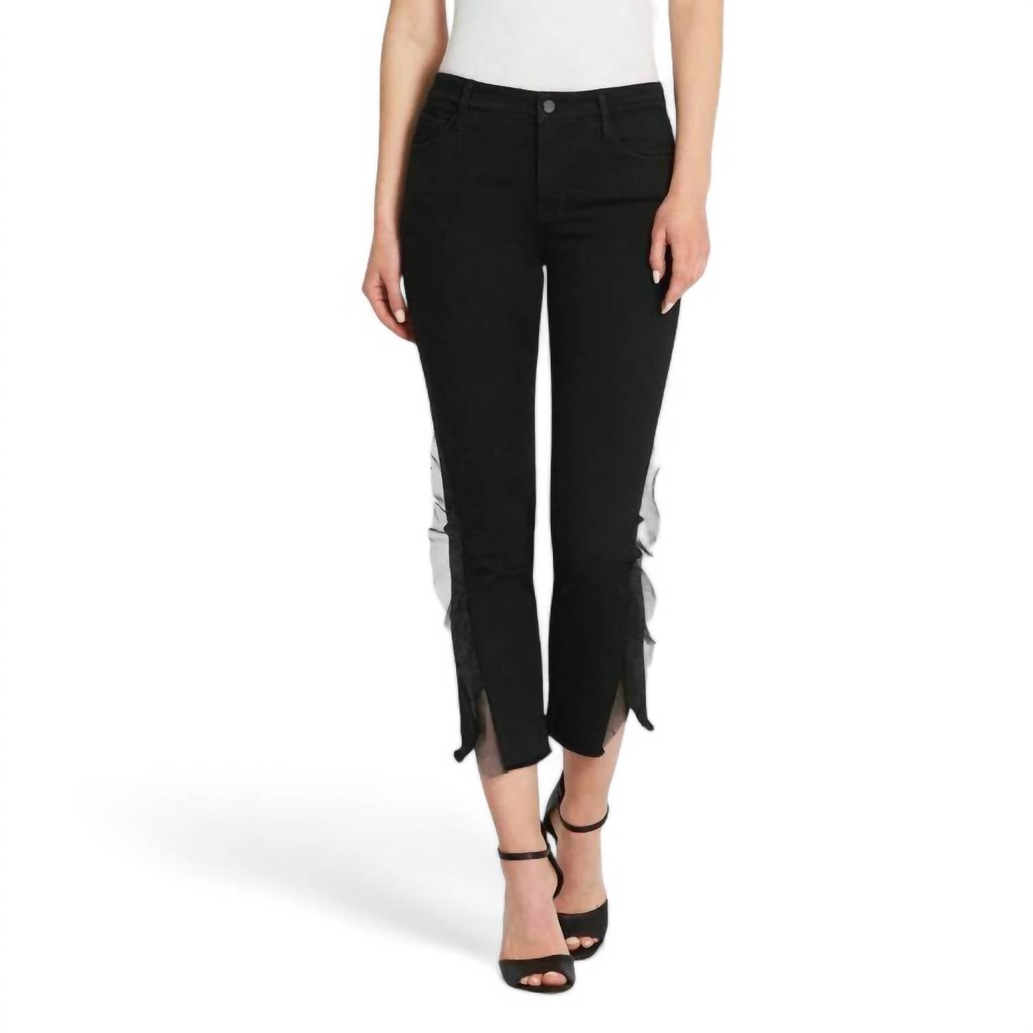 

835 Укороченные джинсы средней посадки Skinny In Evening Haze J Brand