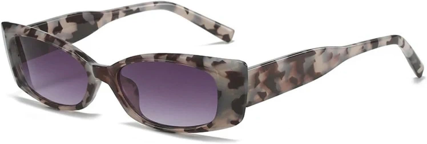 

Модные солнцезащитные очки в маленькой оправе, конфетных цветов, женские и мужские, винтажные, роскошные, дорожные, солнцезащитные очки с защитой от УФ-излучения UV400 TKKTLLT, Flower Gray