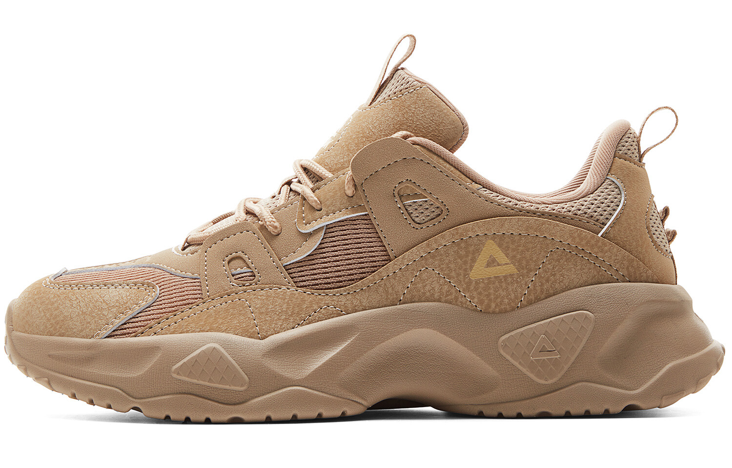 

Кроссовки PEAK Lifestyle Shoes Men Low-top Cream Brown, коричневый