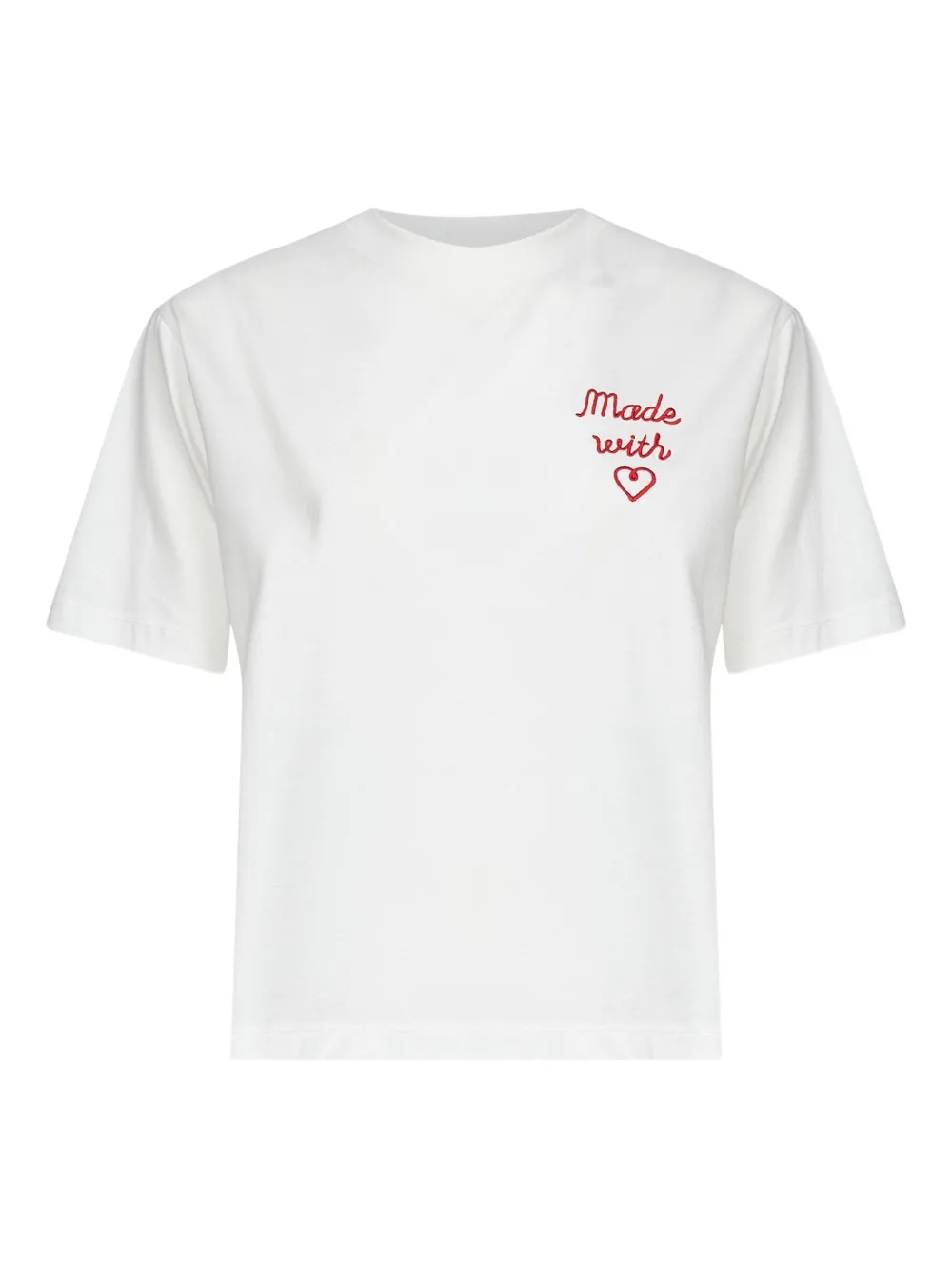 

Футболка с вышивкой Weekend Max Mara, белый