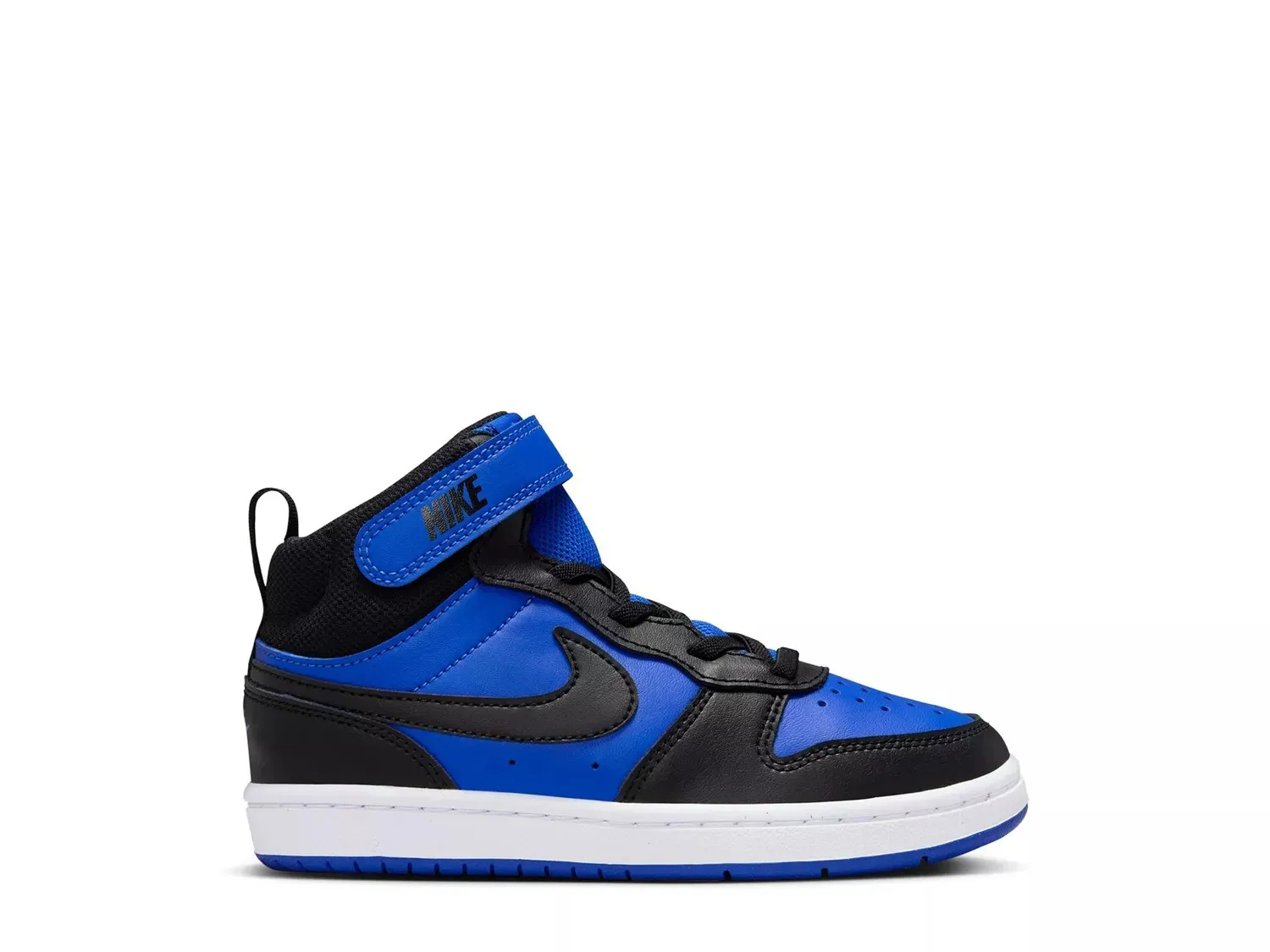 

Кроссовки Nike Court Borough Mid — детские, черные/синие