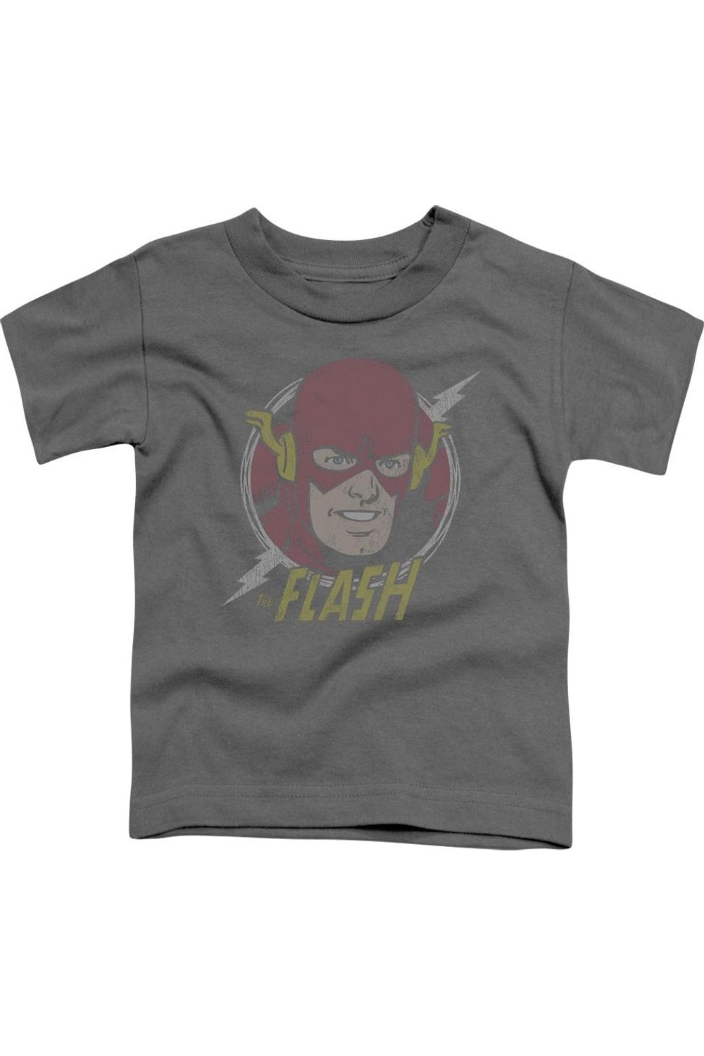 

Футболка DC Comics Flash Vintage Voltage с коротким рукавом для детей Gildan, Charcoal