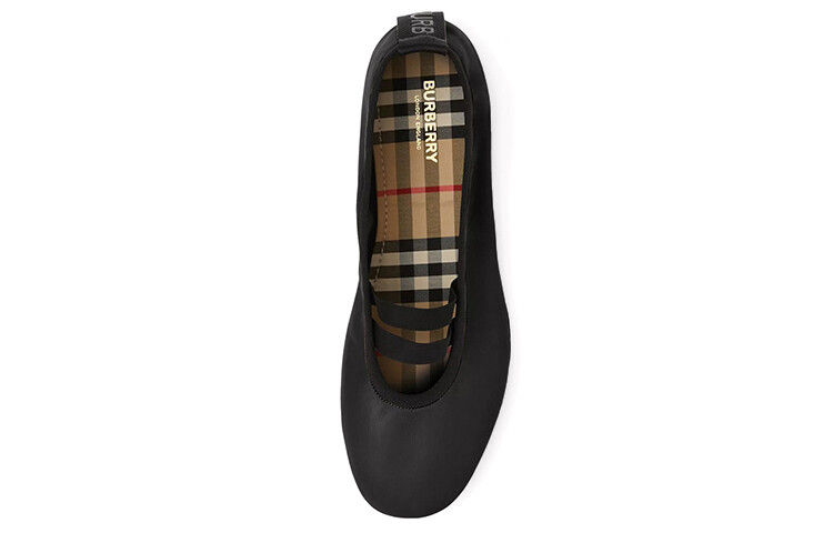 Женская повседневная обувь Женская низкая черная Burberry — фото 3