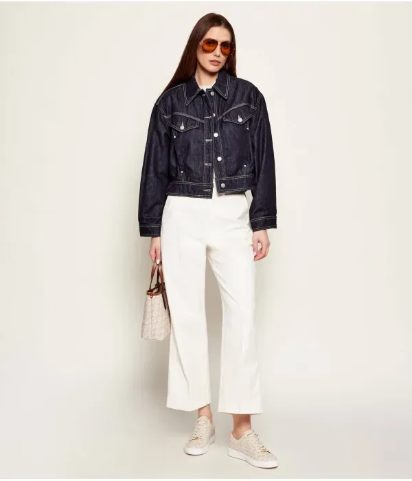 Джинсовая куртка C_TRUCKER 1.0 cropped fit Boss Orange, темно-синий — фото 2