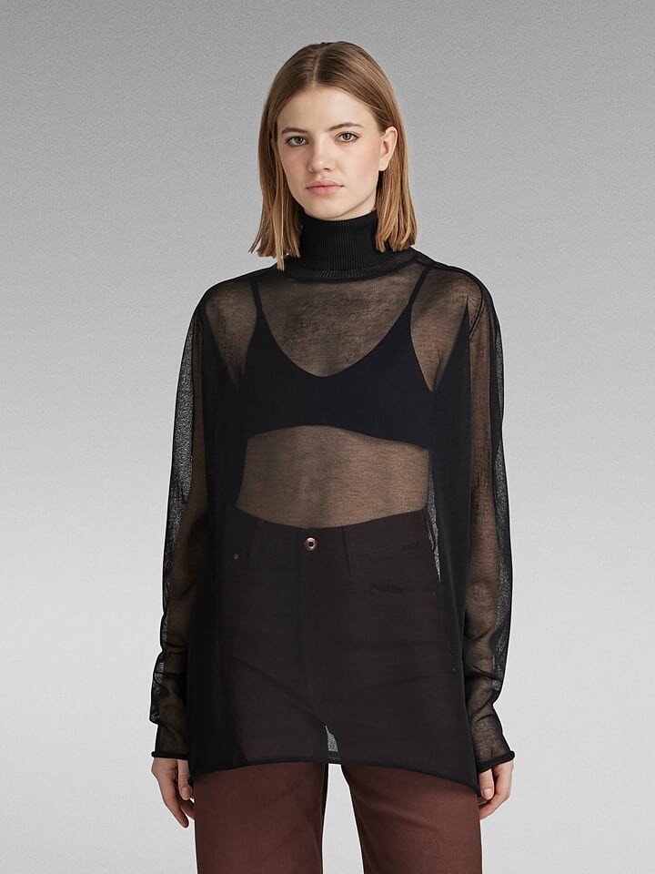 

Лонгслив G-Star Longsleeve, черный