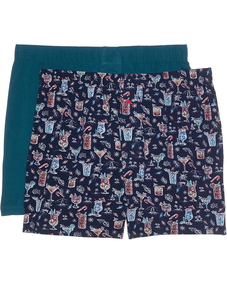 

Боксеры Tommy Bahama 2-Pack Knit Boxers, цвет Blue Ground