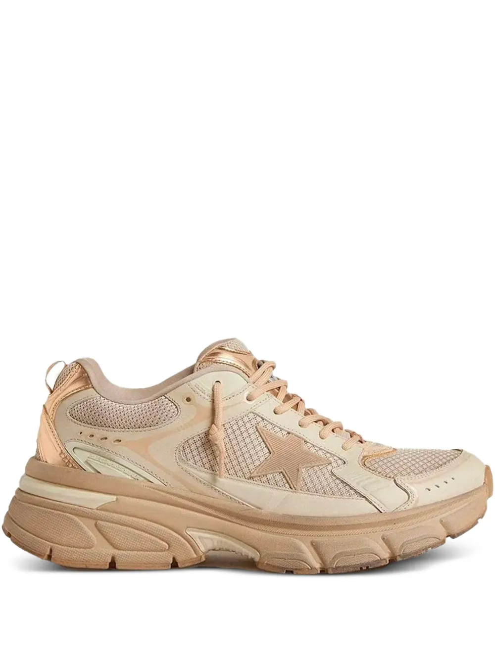 Кроссовки с металлическими звездами GOLDEN GOOSE, нейтральный