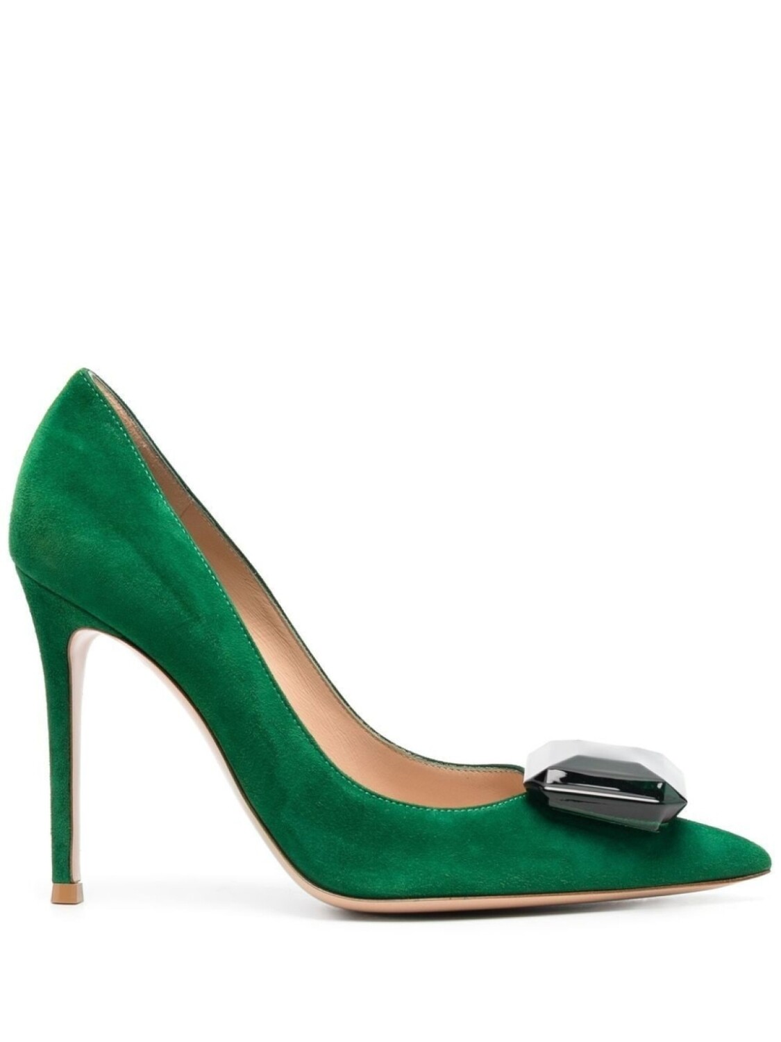 

Gianvito Rossi туфли Jaipur с камнями, зеленый