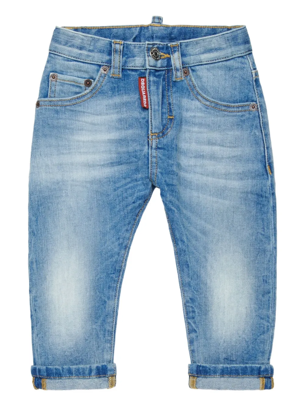 

Прямые джинсы DSQUARED2 KIDS, синий