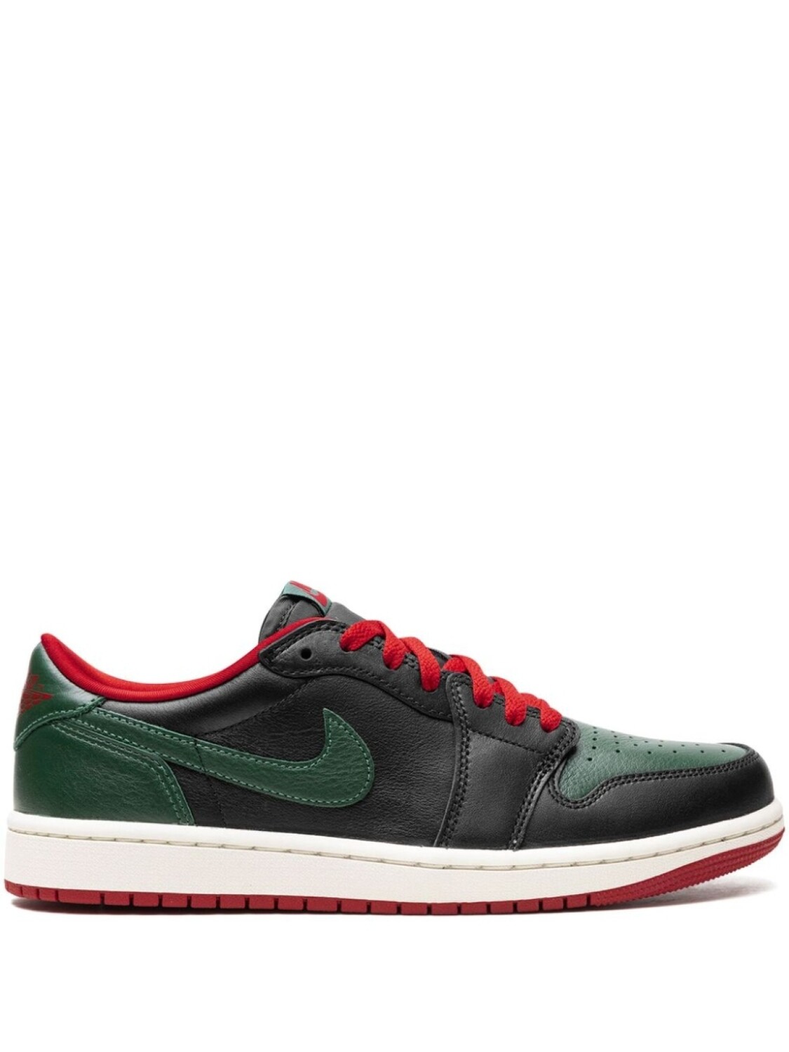 

Jordan 1 кроссовки Retro Low OG "Black/Gorge Green", зеленый