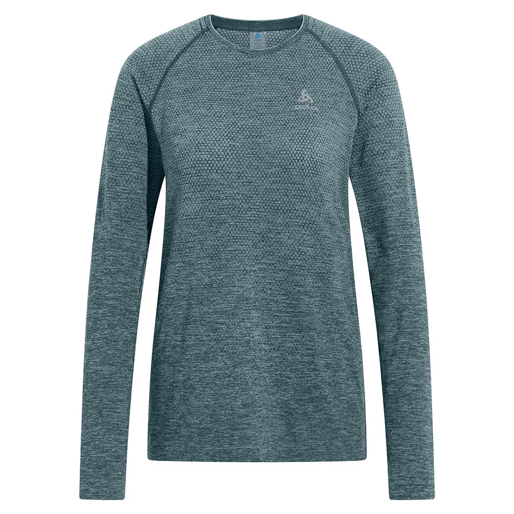 

Футболка Odlo Crew Essential Seamless long sleeve, синий