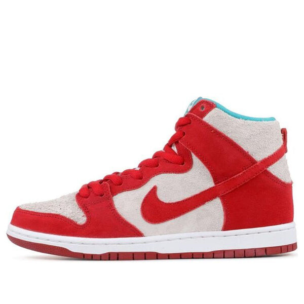 

Кроссовки sb dunk high pro Nike, красный