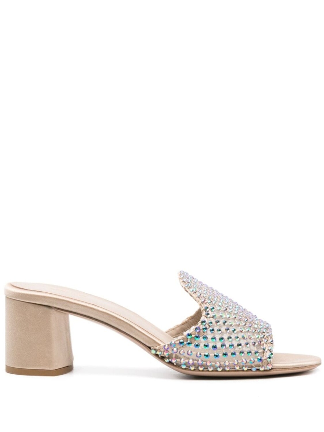 

Le Silla мюли Gilda 60 с кристаллами, золотистый