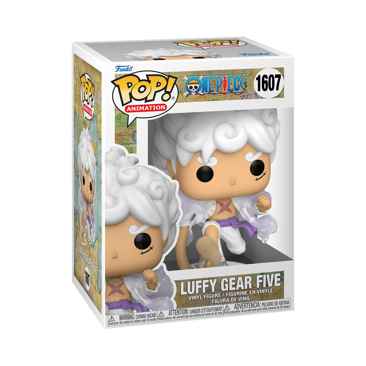 

Funko POP! Аниме, коллекционная фигурка, One Piece, Luffy Gear Five, 1607 г.