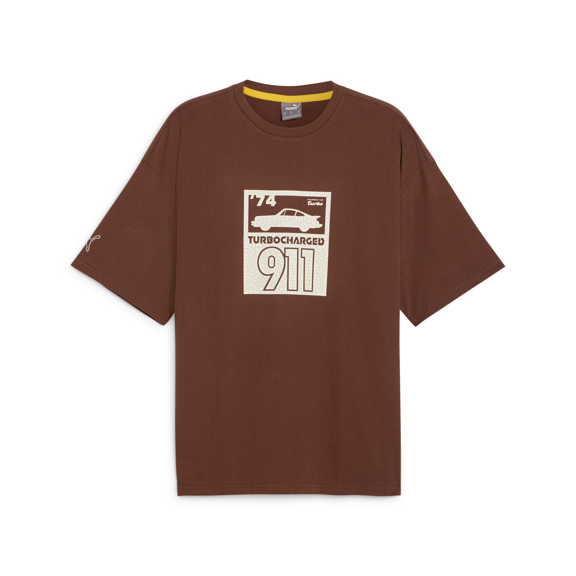 

Футболка PUMA Men's Porsche Legacy Statement, цвет chestnut brown