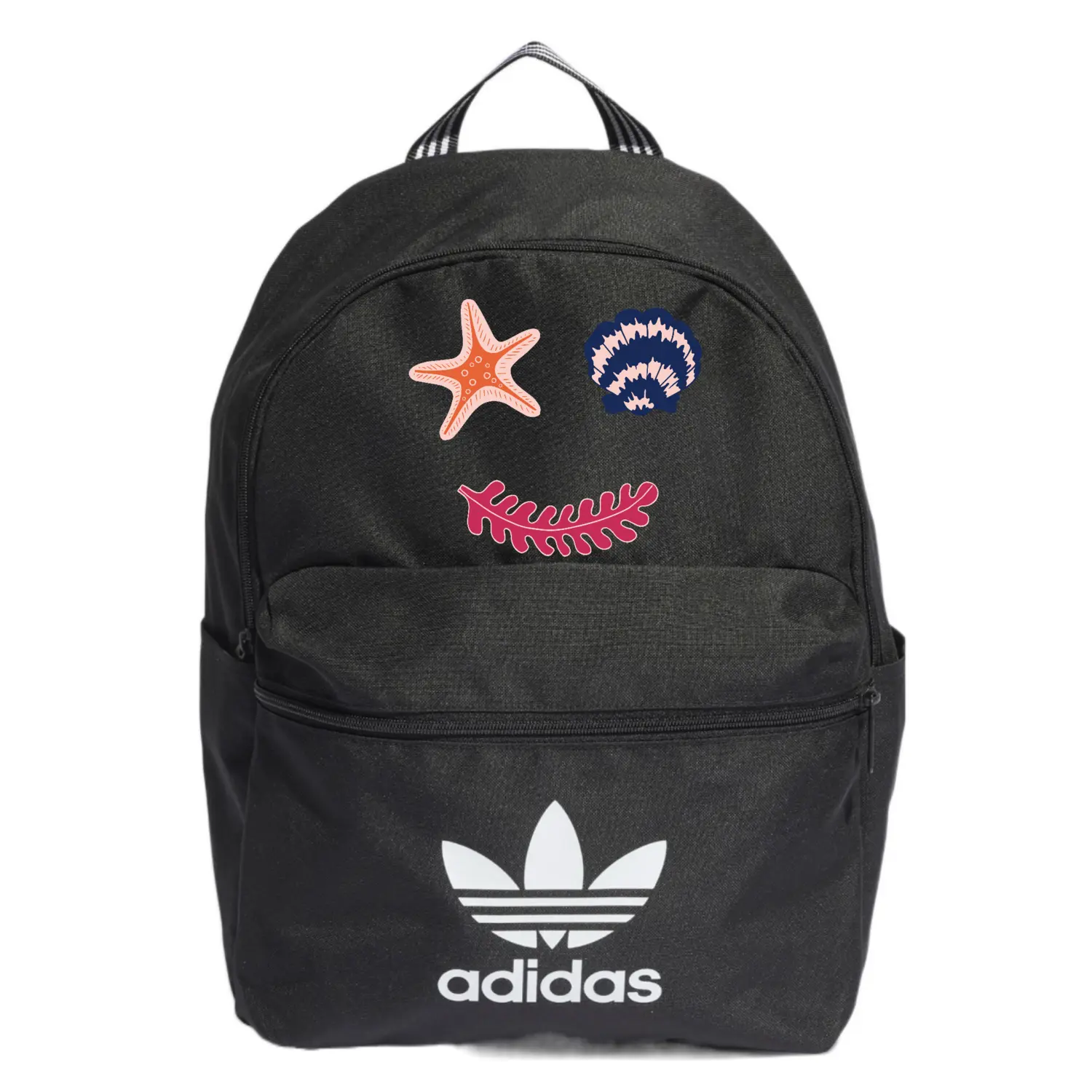 

Adidas Originals Полиэстеровый рюкзак обычный унисекс черный, Starfish