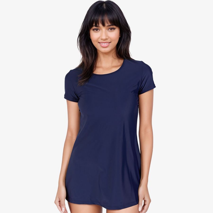 

Купальный костюм Anna, туника и плавки/бюстгальтер Calypsa, Navy