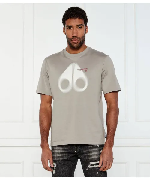 

Футболка Мориса Slim fit Moose Knuckles, бежевый