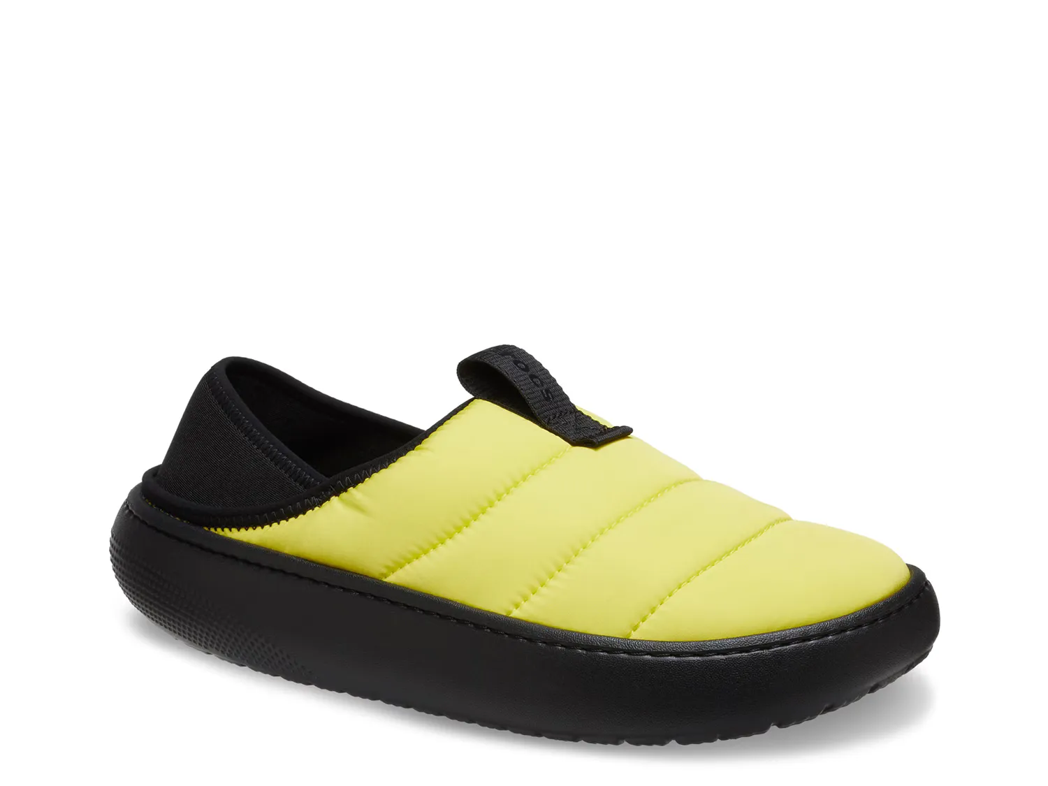 

Слипоны Classic Puff Moc Slip-On Crocs, желтый/мультиколор