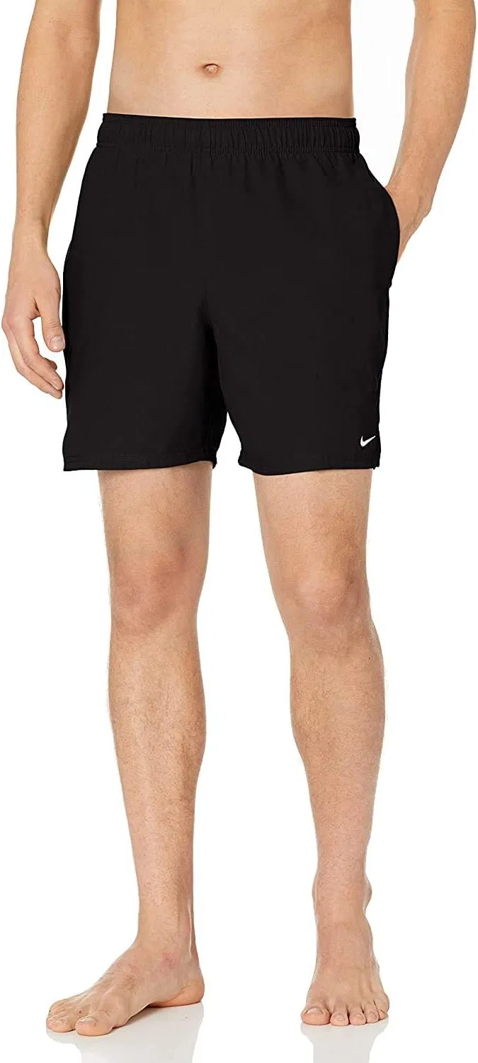 Плавки Nike, черно-белые