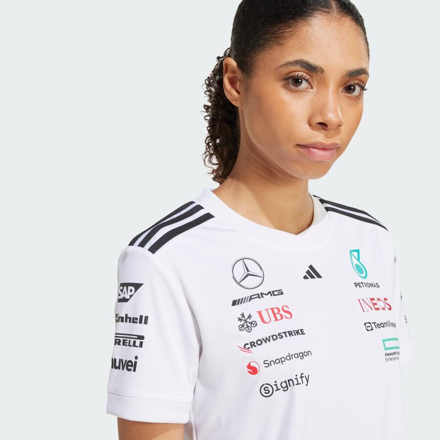 ADIDAS Майка гонщика команды Формулы-1 Mercedes-AMG Petronas — фото 4