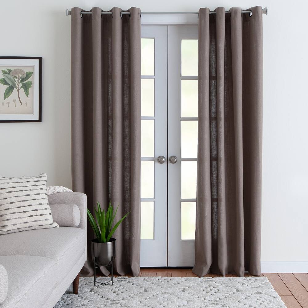 

Занавеска Corona 1-панельная оконная занавеска Lomira Corona Curtain, цвет Camel