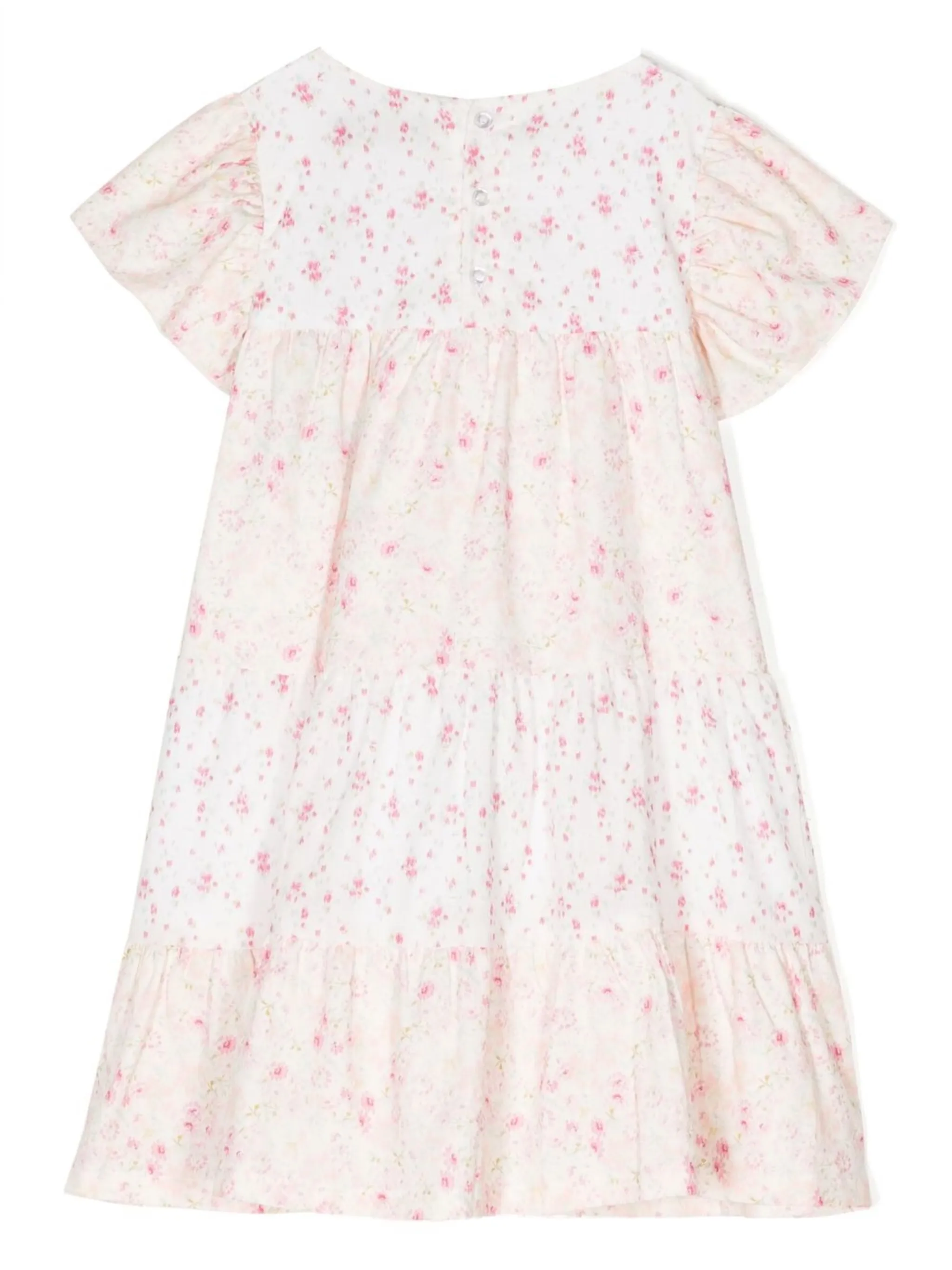 Платье с цветочным принтом Aigner Kids, розовый — фото 2