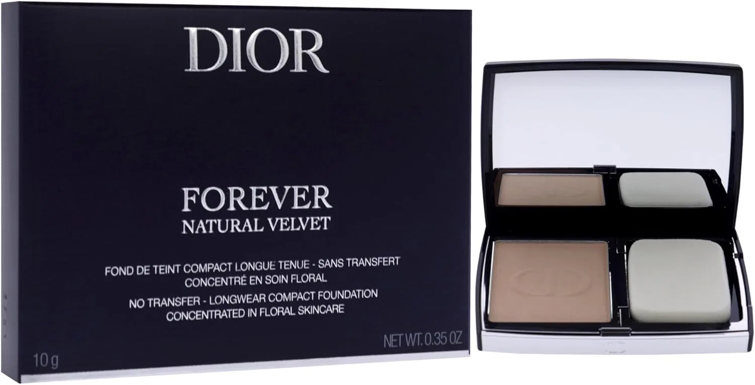 Пудра компактная Dior Natural Velvet 10 г оттенок 2N Neutral — фото 3