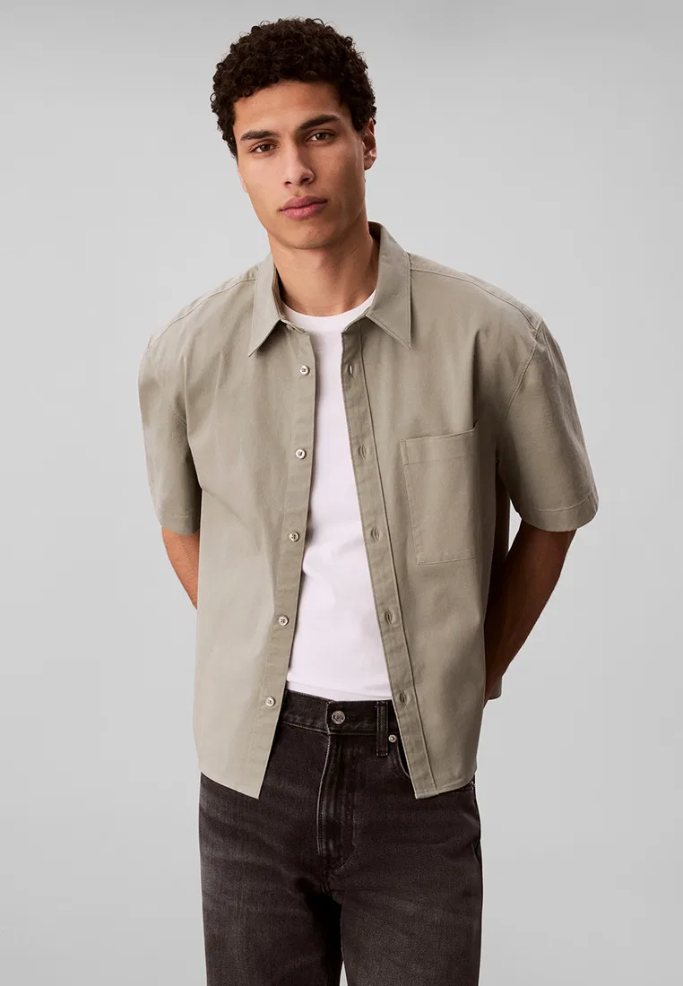 Рубашка свободного кроя - Calvin Klein Jeans, цвет Shadow