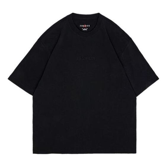 

Футболка Air Jordan Wordmark Tee 'Black', черный