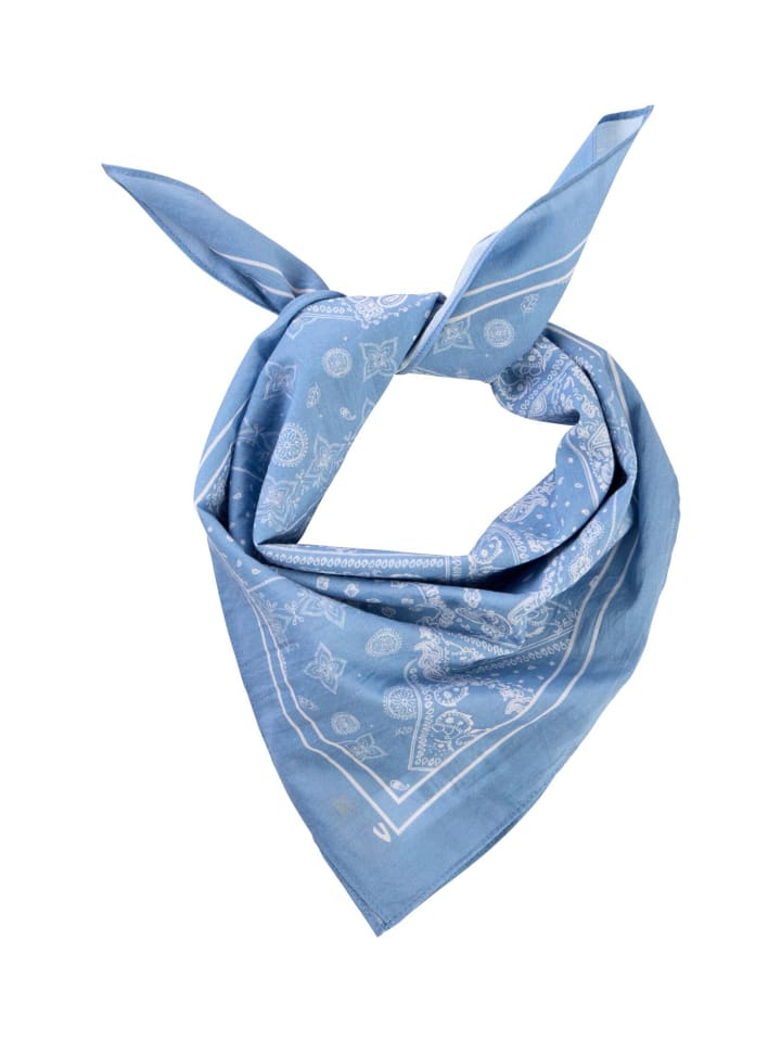 

Camel Active Хлопковая бандана светло-голубого цвета