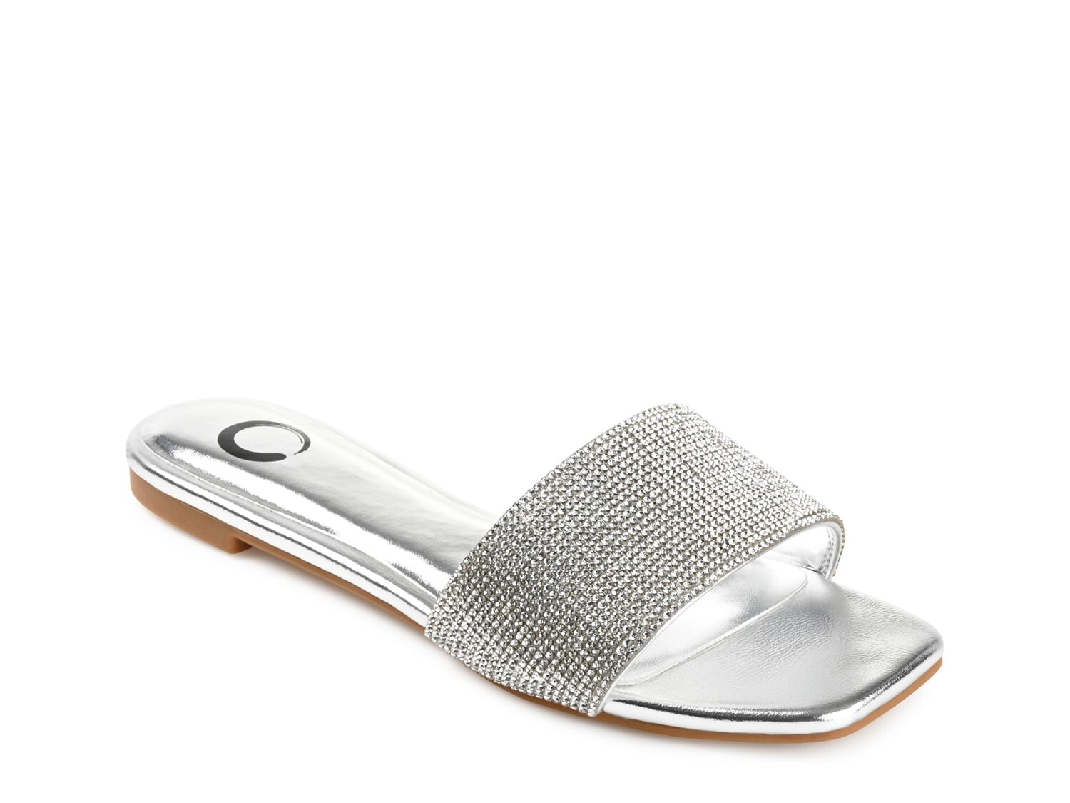 

Сандалии Journee Collection Greyce, серебряный металлик