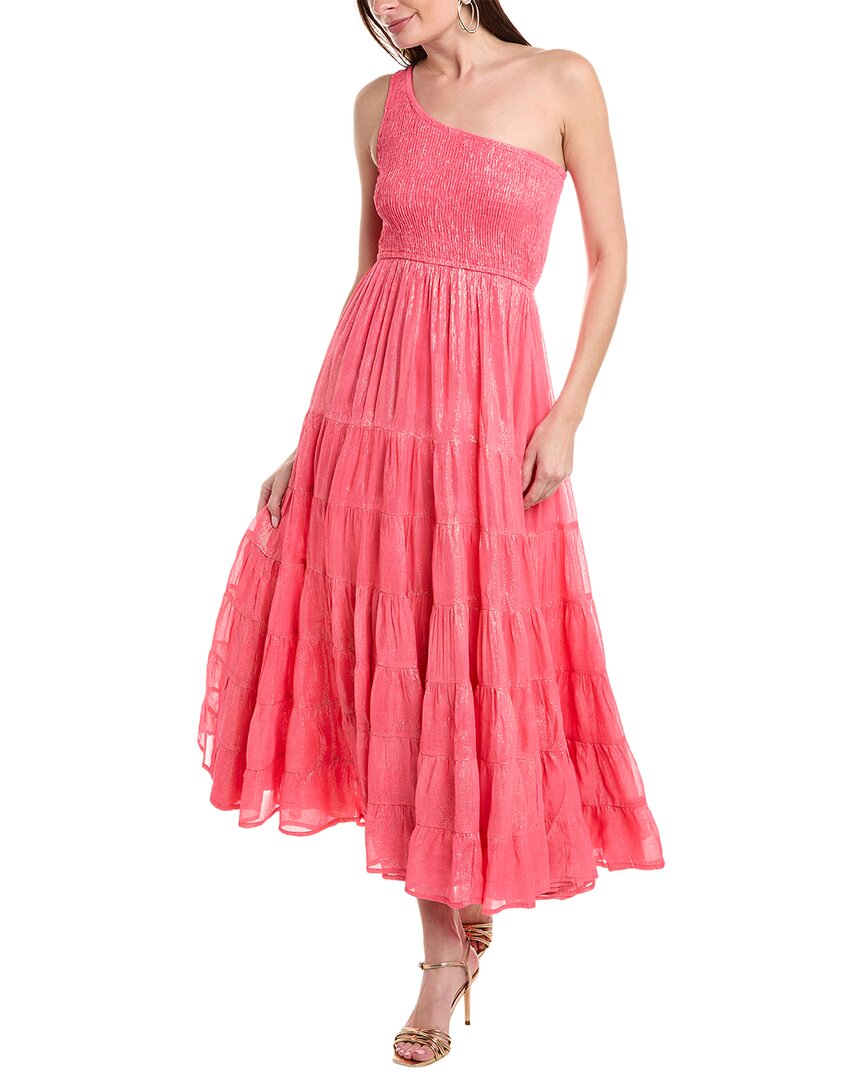 

Сарафан Джо Асимметричное Макси Платье SUNDRESS, розовый