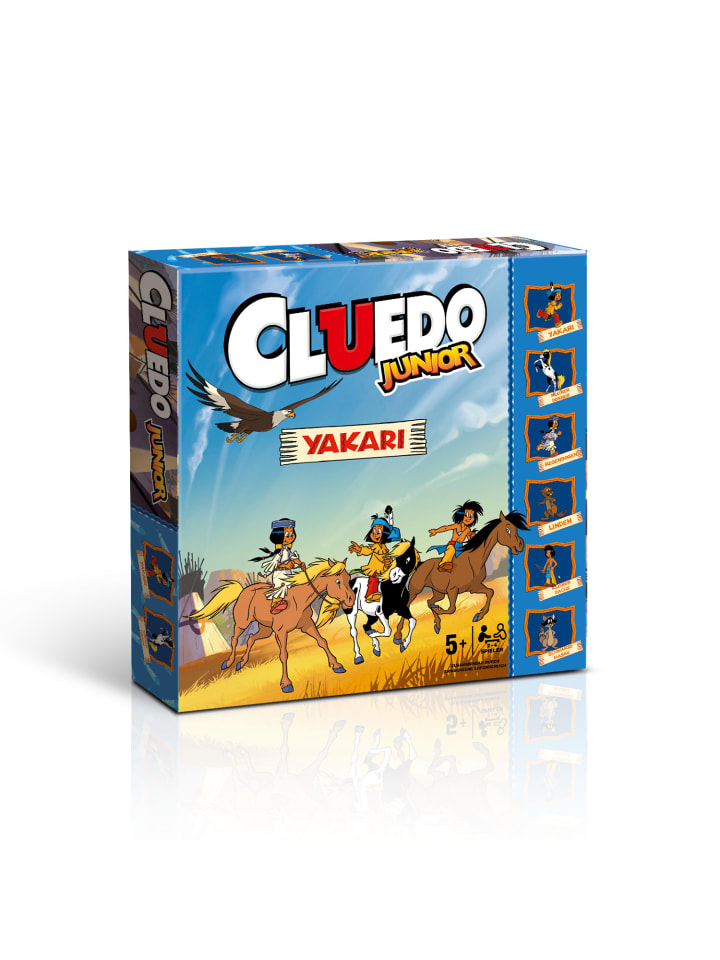 

Winning Moves Настольная игра Cluedo Junior Edition Yakari на немецком языке, цветная
