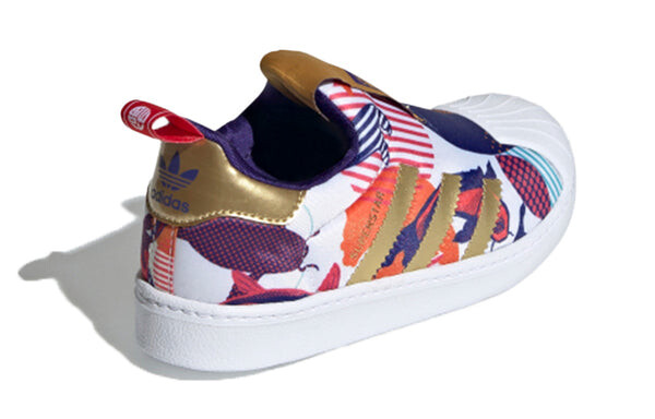 Кроссовки суперзвезда 360 c Adidas, белый — фото 4