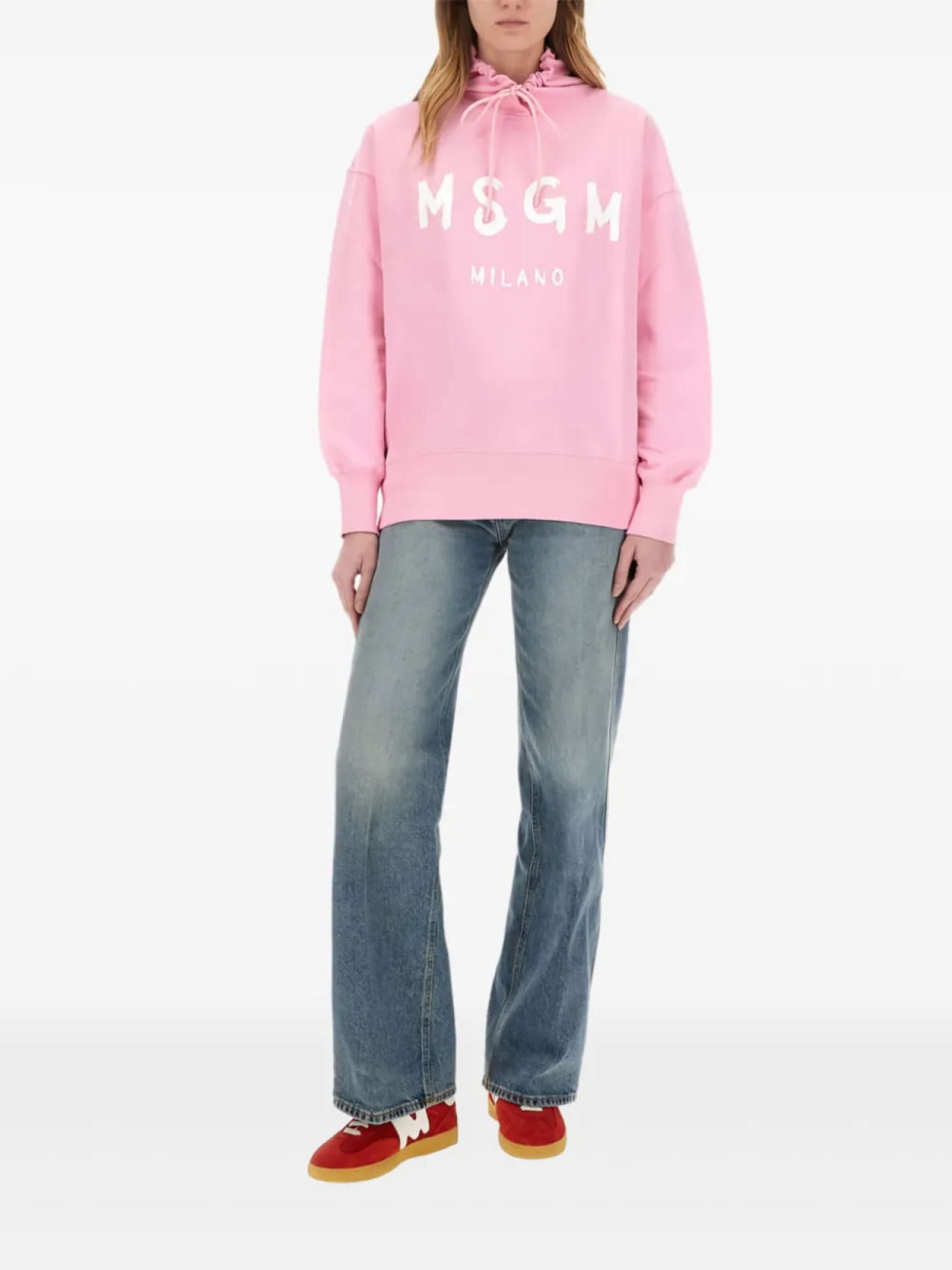 

Толстовка с логотипом MSGM, розовый