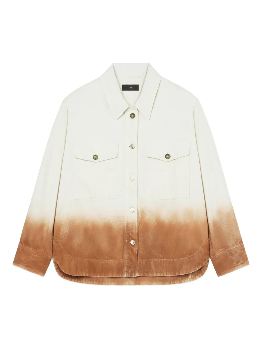 

Джинсовая куртка Shades of Eden Alanui, бежевый