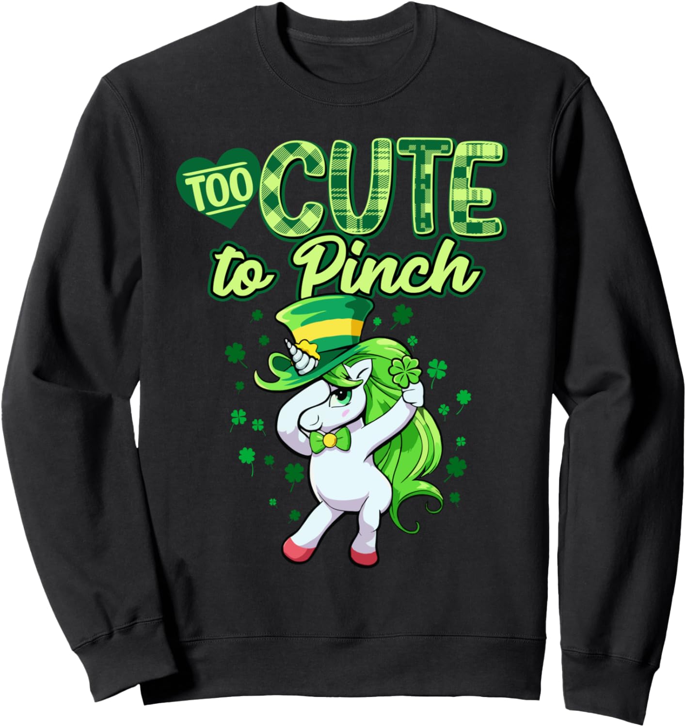 

Толстовка с единорогом ко Дню Святого Патрика St. Patrick'S Day & Irish Heritage Items, черный