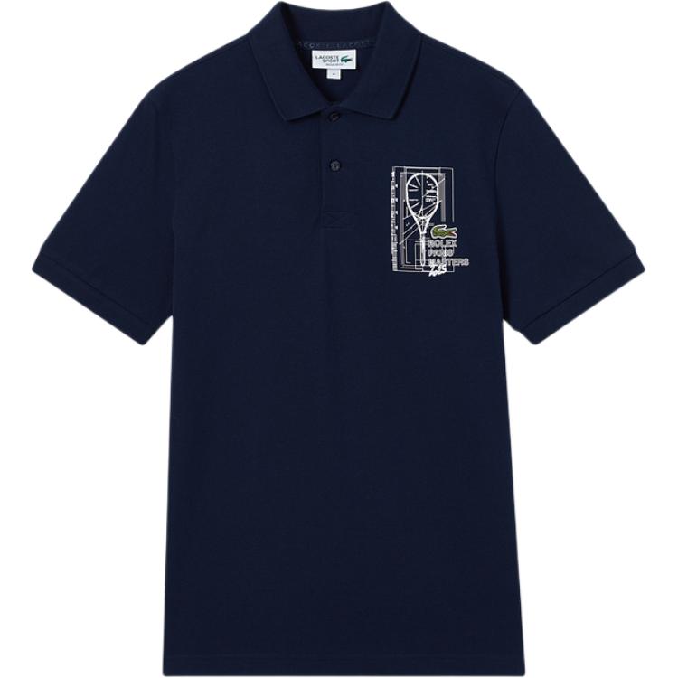 

Футболка поло Paris Master Collaboration мужская LACOSTE, синий