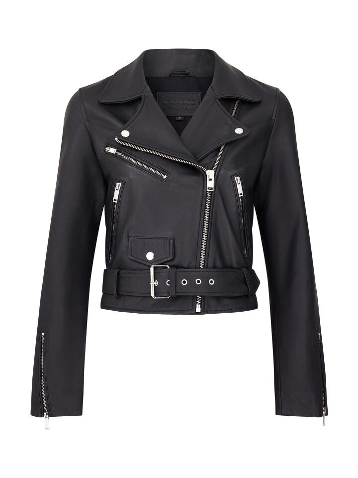 

Кожаная куртка Bolongaro Trevor Savanna Biker Lite, черный