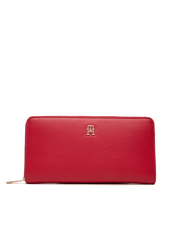 

Большой женский кошелек Th Icon Lrg Za AW0AW17744 Tommy Hilfiger, красный