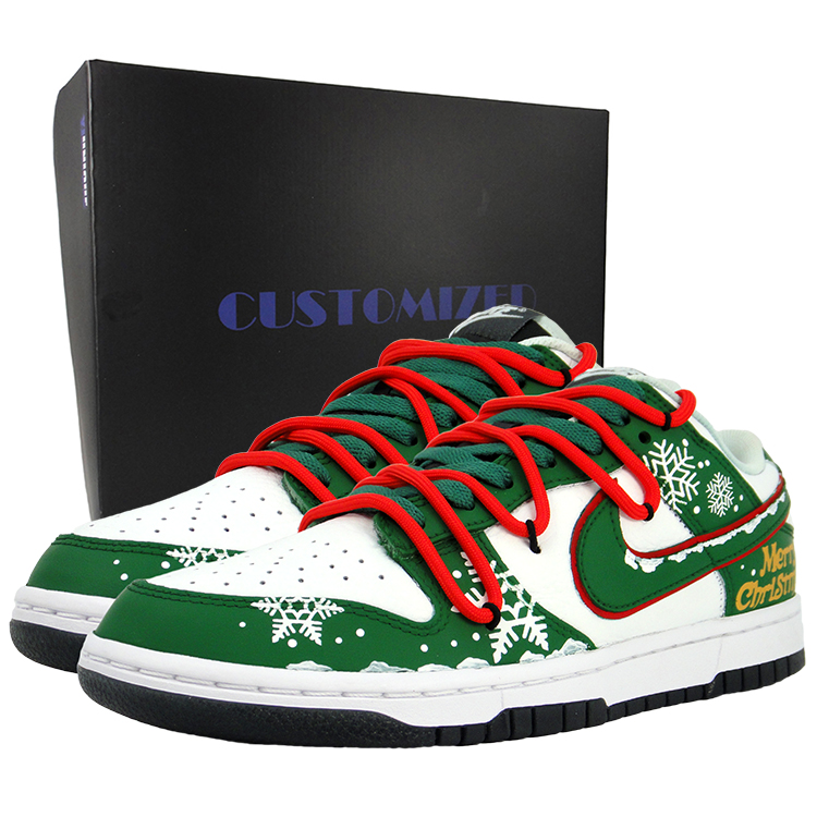 

Nike Кроссовки для скейтбординга Dunk Slip, нескользящие, износостойкие, легкие, красные, зеленые, мужские