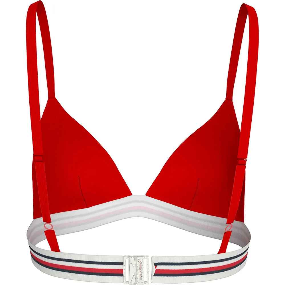 Топ бикини Tommy Hilfiger Triangle RP, красный — фото 2