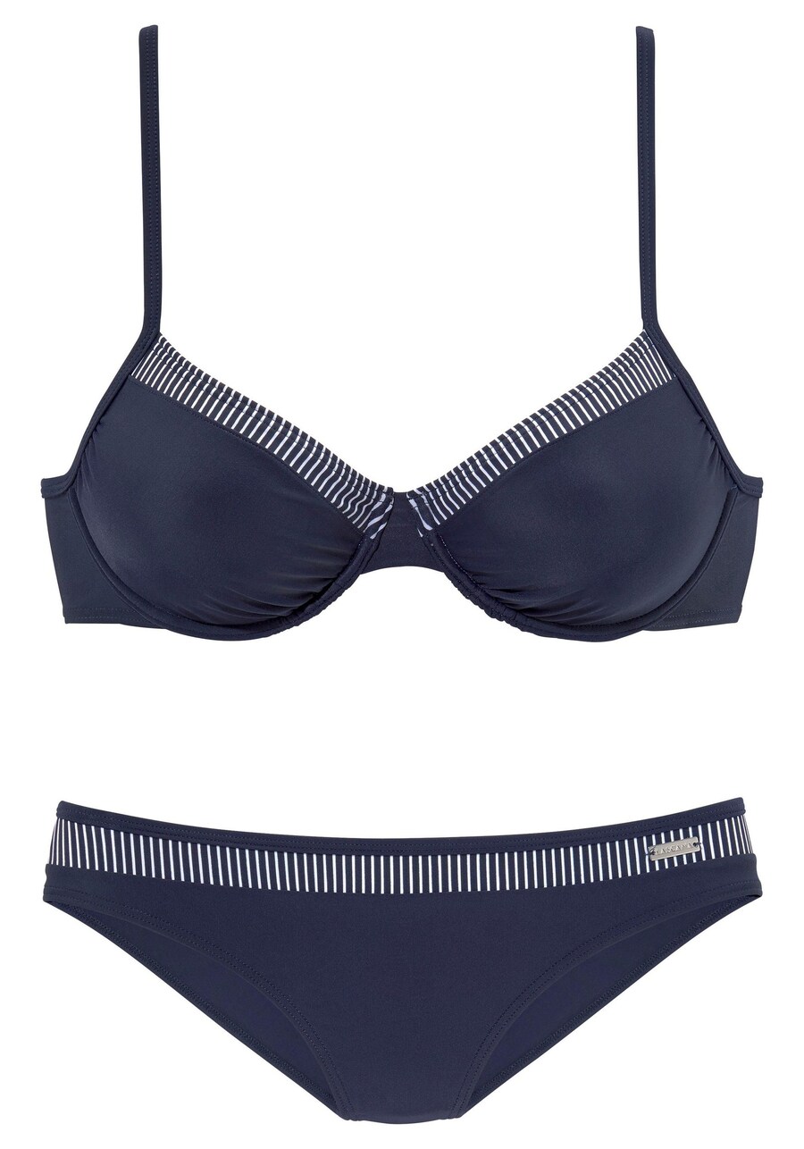 

Бикини на косточках LASCANA T-shirt Bikini, морской синий