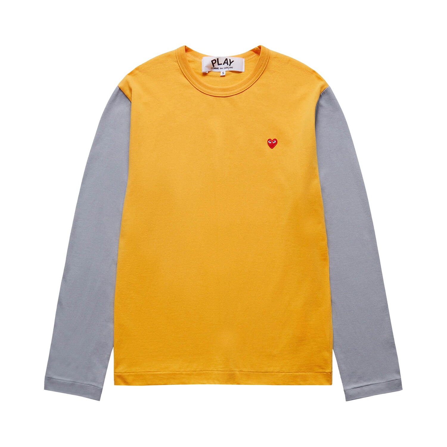 

Футболка Comme des Garçons PLAY Желтый/Серый