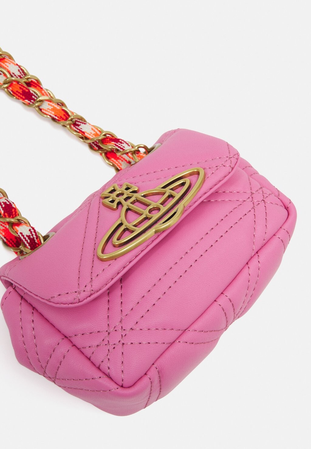

Сумка через плечо CHAIN PURSE Vivienne Westwood, фуксия
